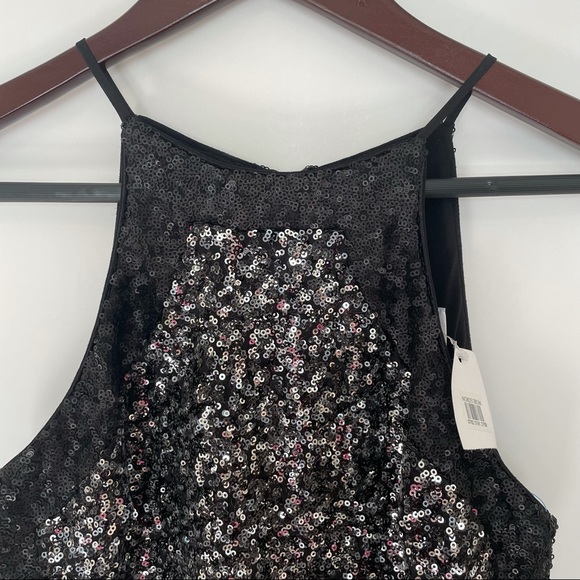 NEW Dress The Population Rowen Black Silver Size Small Brand New with Tags - Picture 5 of 12